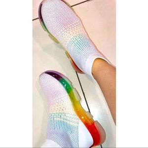 Michael Kors Kendra Pride Knit Sock Sneakers